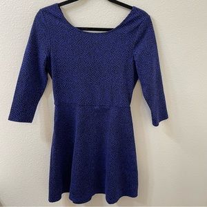 Lily rose mini dress blue medium